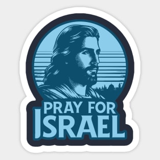 Pray For Israel Sticker